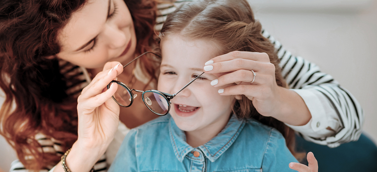 Prescribing glasses for children online